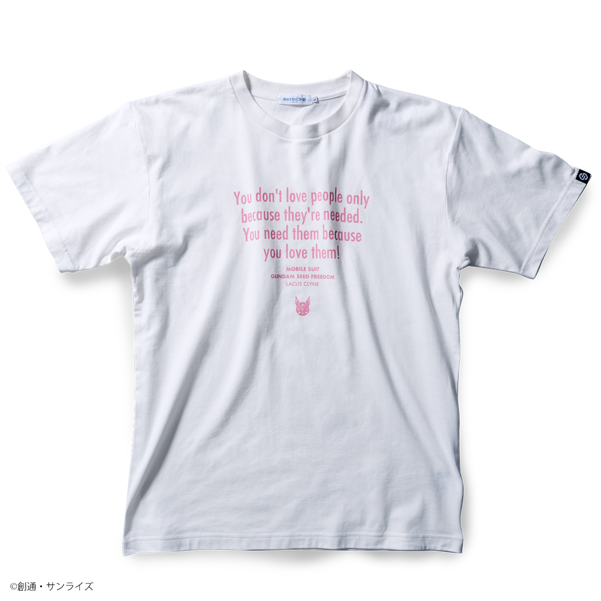STRICT-G『機動戦士ガンダムSEED FREEDOM』Famous Lines半袖Tシャツ ラクス・クライン