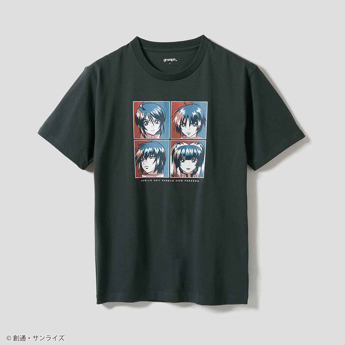 STRICT-G graniph『機動戦士ガンダムSEED FREEDOM』半袖Tシャツ コンパスキャラクター(コンパス キャラクターTシャツ)