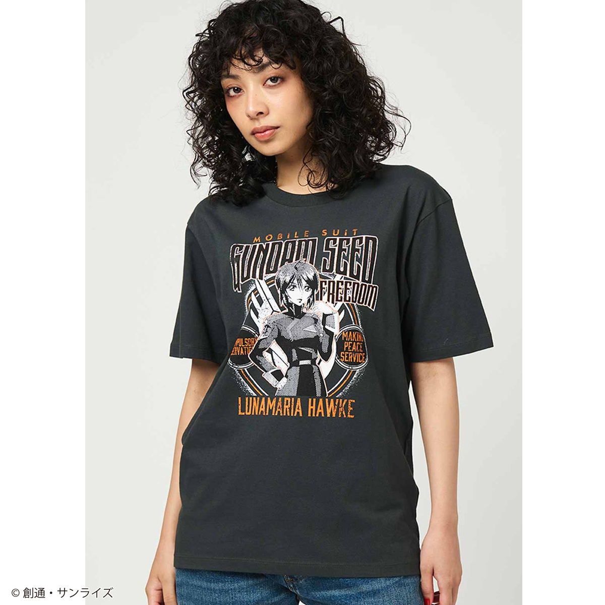 STRICT-G graniph『機動戦士ガンダムSEED FREEDOM』半袖Tシャツ ルナマリア・ホーク(ルナマリア・ホークTシャツ)