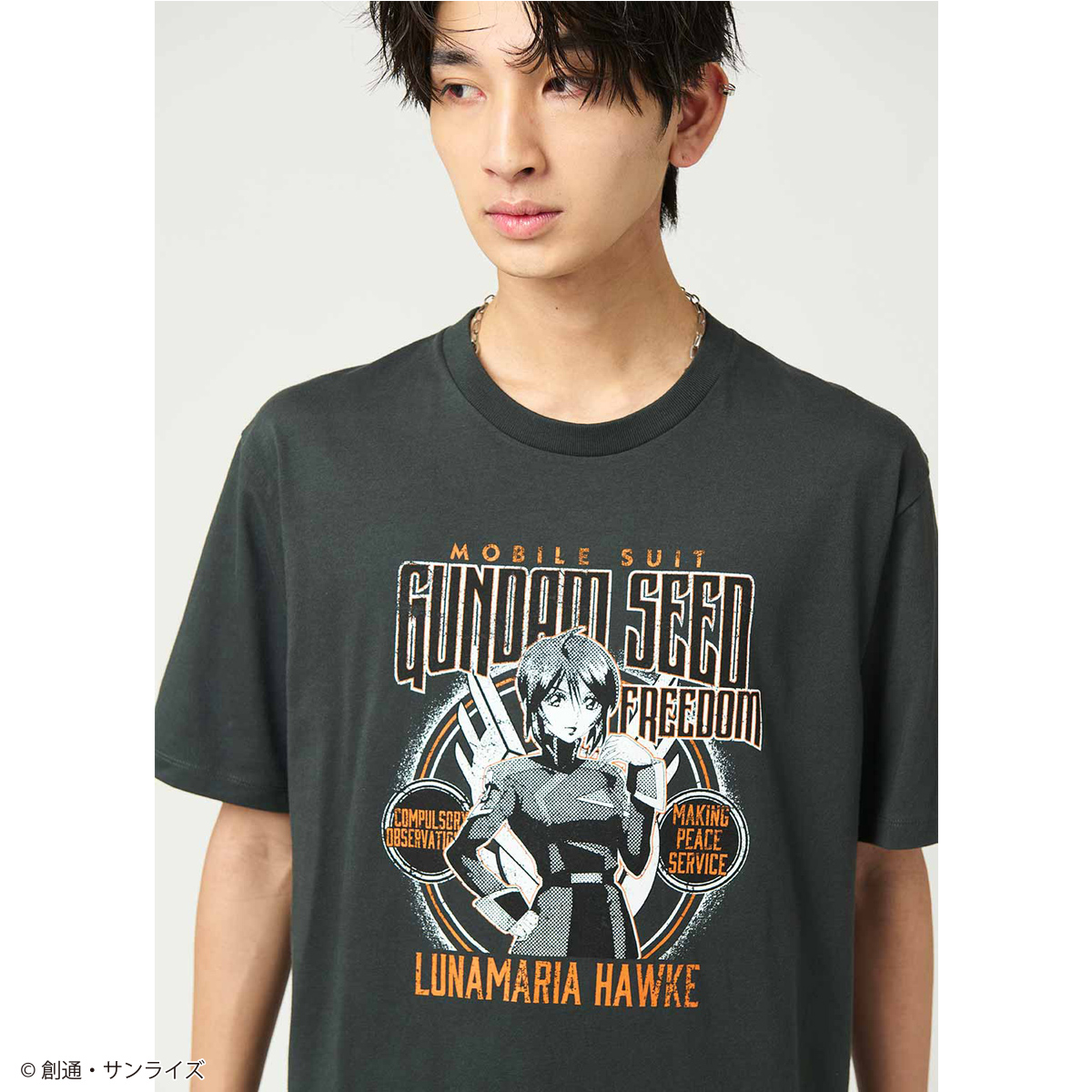 STRICT-G graniph『機動戦士ガンダムSEED FREEDOM』半袖Tシャツ ルナマリア・ホーク(ルナマリア・ホークTシャツ)