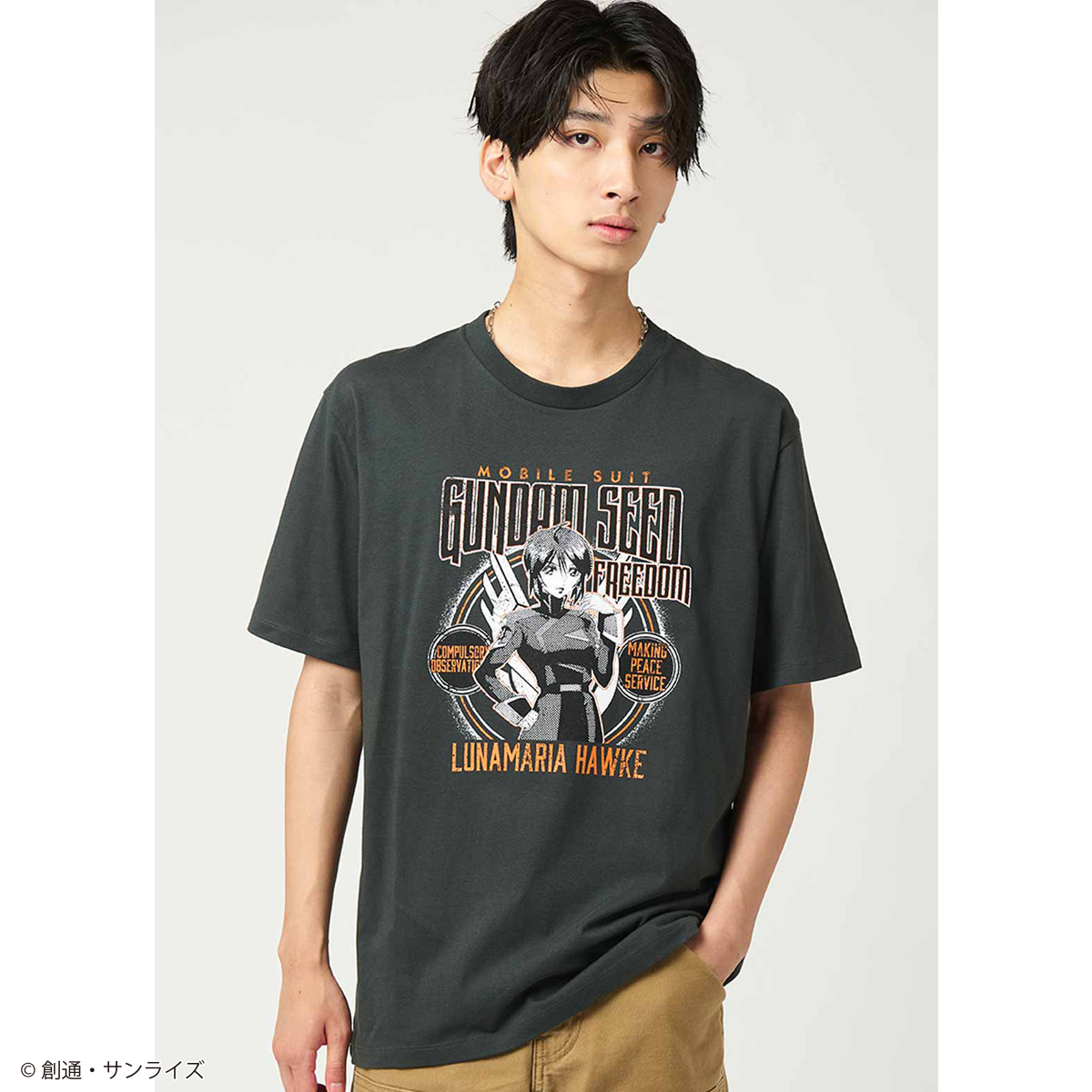 STRICT-G graniph『機動戦士ガンダムSEED FREEDOM』半袖Tシャツ ルナマリア・ホーク(ルナマリア・ホークTシャツ)