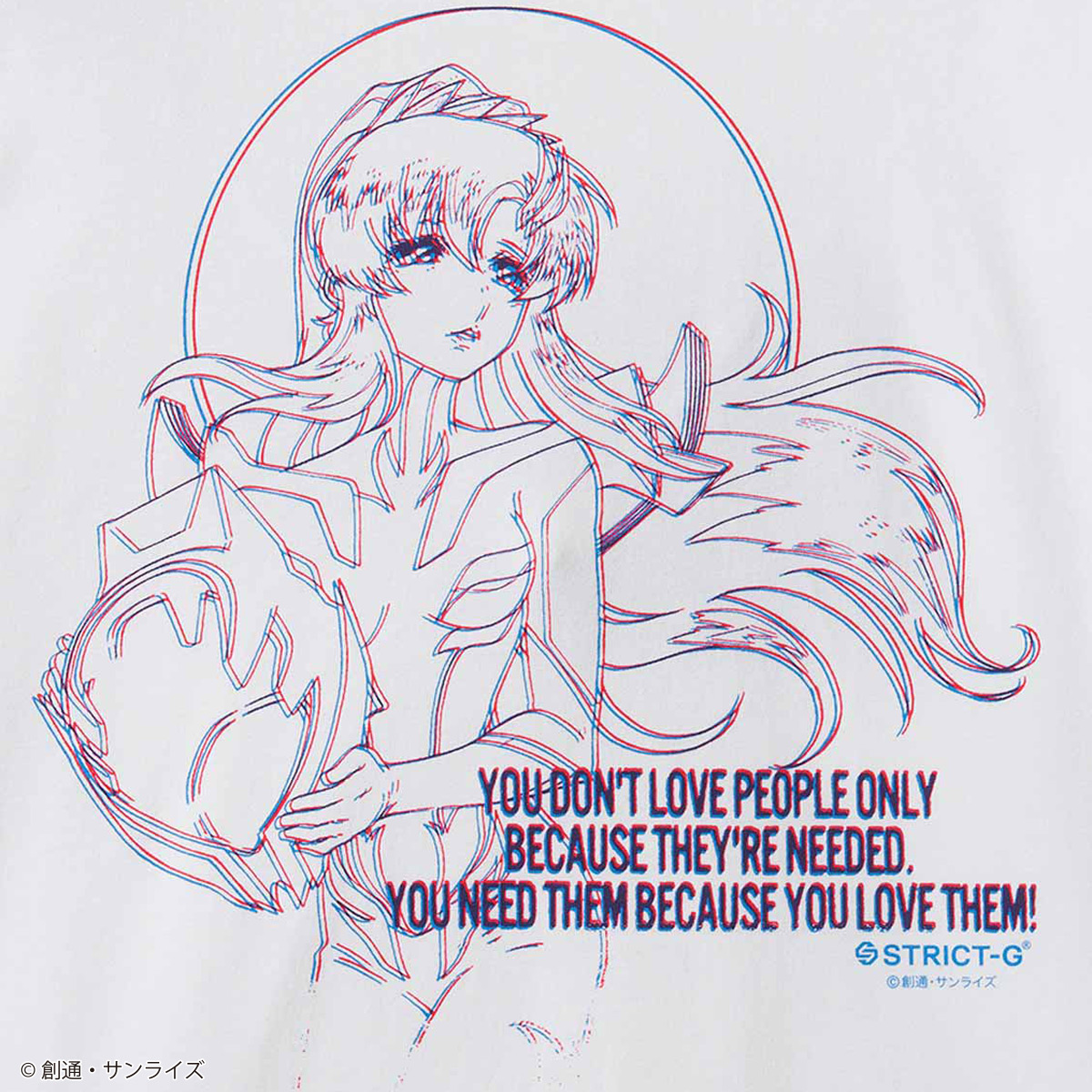 STRICT-G graniph『機動戦士ガンダムSEED FREEDOM』半袖Tシャツ ラクス・クライン(ラクス・クラインTシャツ)