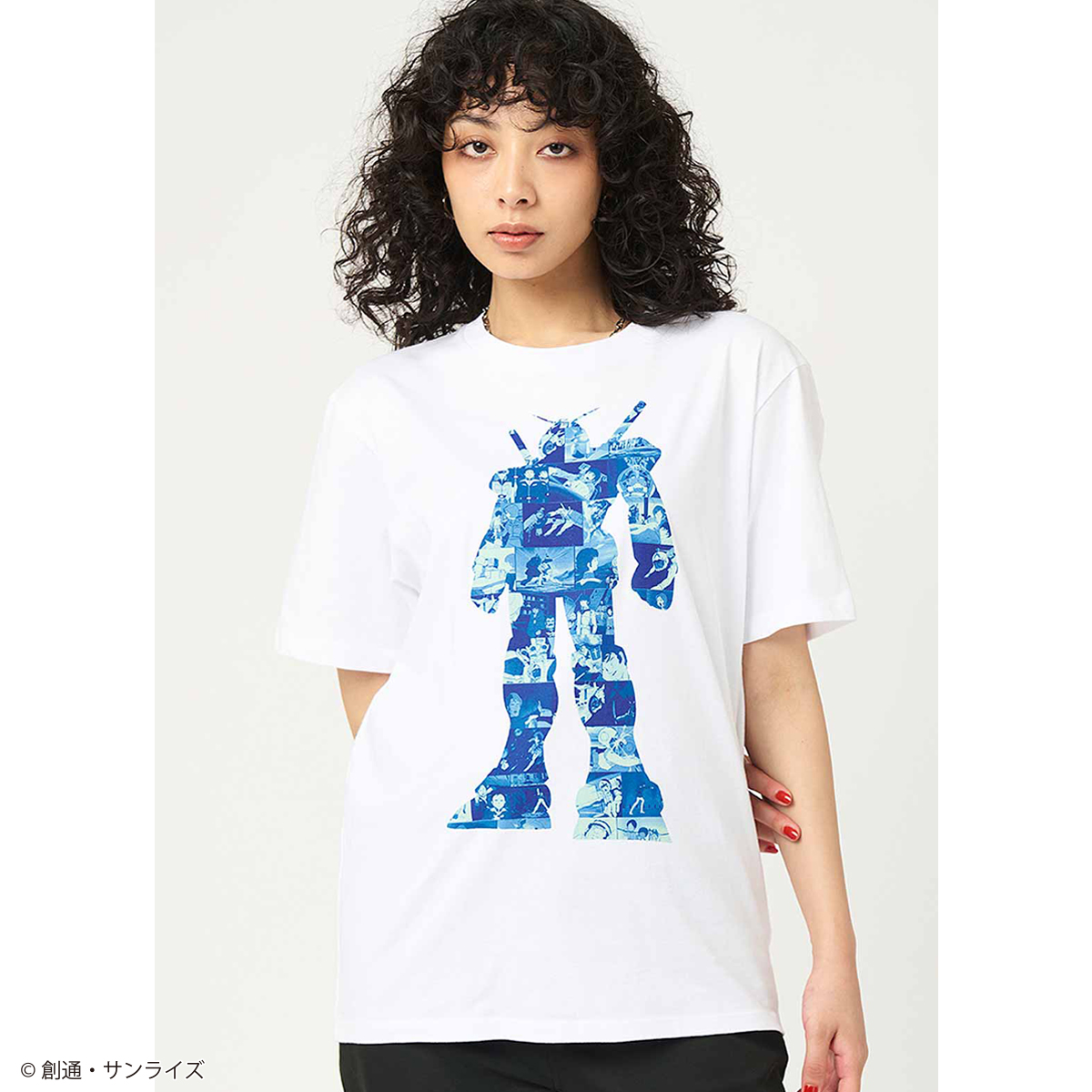 STRICT-G graniph『機動戦士ガンダム』半袖Tシャツ RX-78-2 ガンダムコラージュ(RX-78-2Tシャツ)