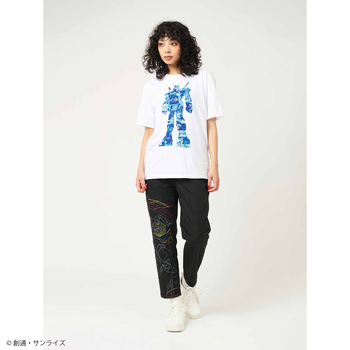 STRICT-G graniph『機動戦士ガンダム』半袖Tシャツ RX-78-2 ガンダムコラージュ(RX-78-2Tシャツ)