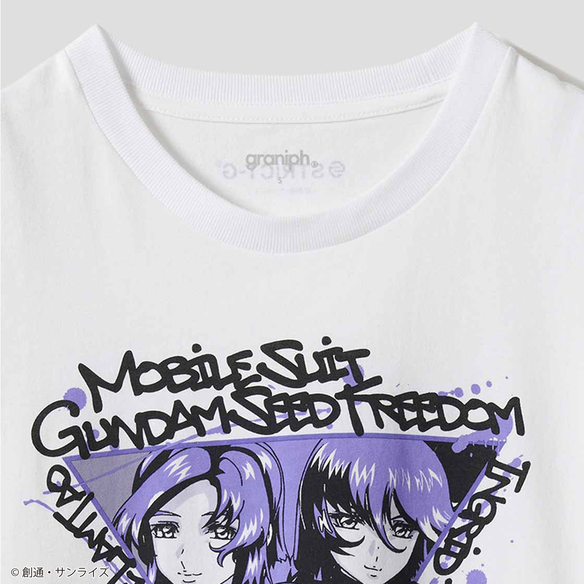 STRICT-G graniph『機動戦士ガンダムSEED FREEDOM』半袖Tシャツ ファウンデーション王国Tシャツ