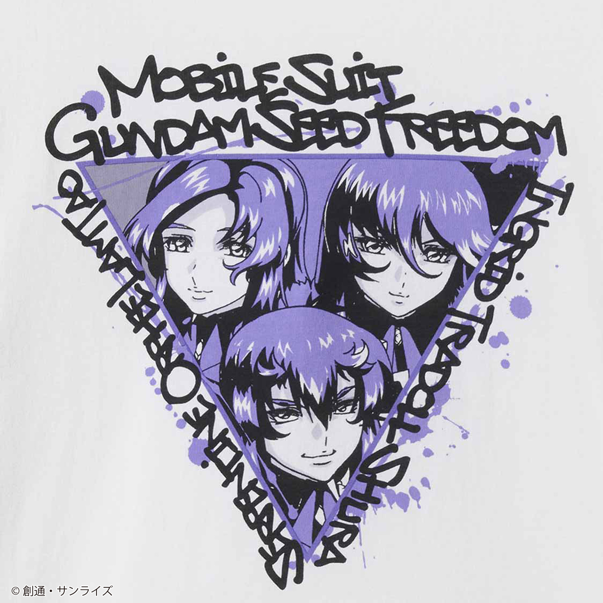 STRICT-G graniph『機動戦士ガンダムSEED FREEDOM』半袖Tシャツ ファウンデーション王国Tシャツ