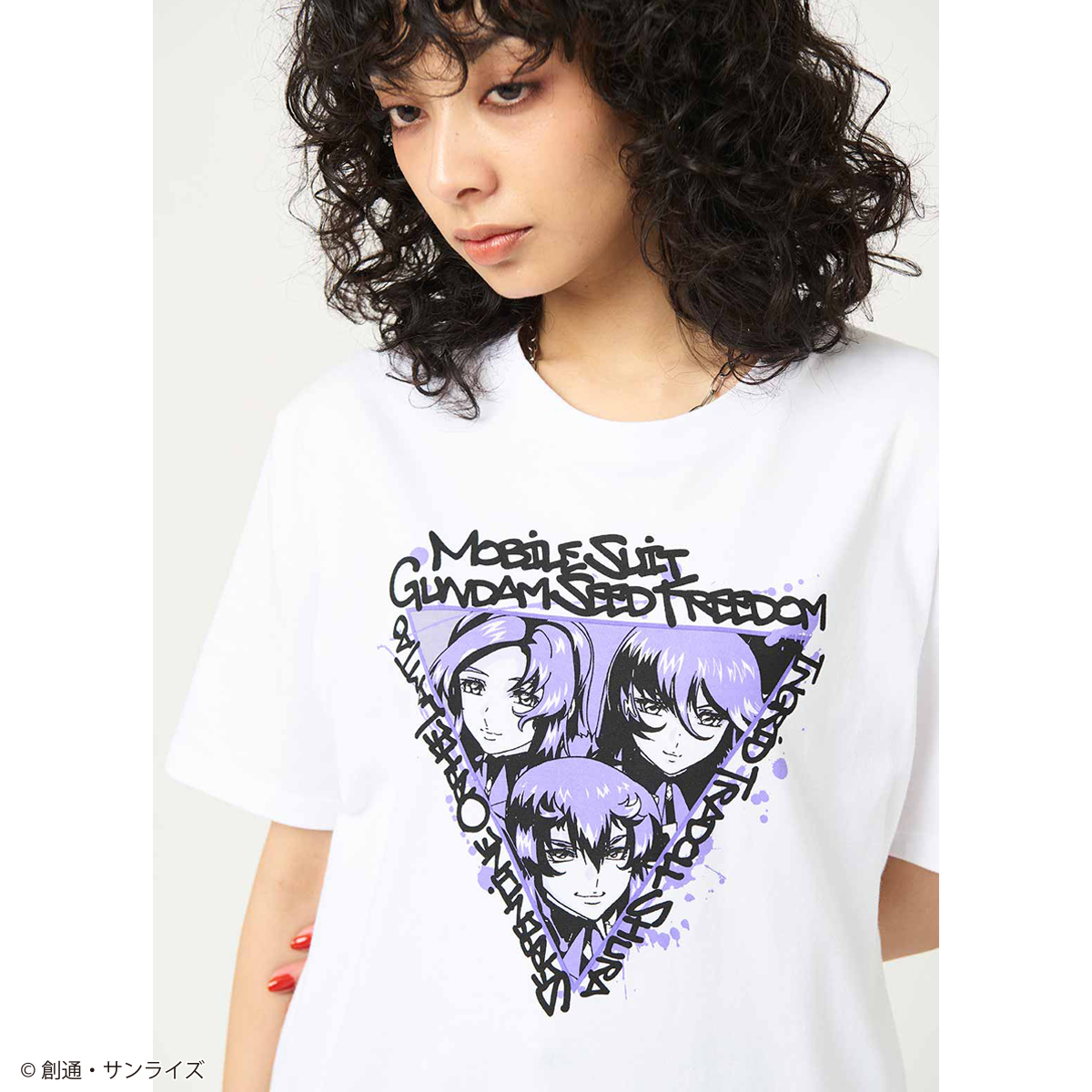 STRICT-G graniph『機動戦士ガンダムSEED FREEDOM』半袖Tシャツ ファウンデーション王国Tシャツ