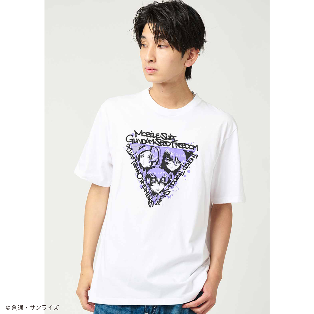 STRICT-G graniph『機動戦士ガンダムSEED FREEDOM』半袖Tシャツ ファウンデーション王国Tシャツ