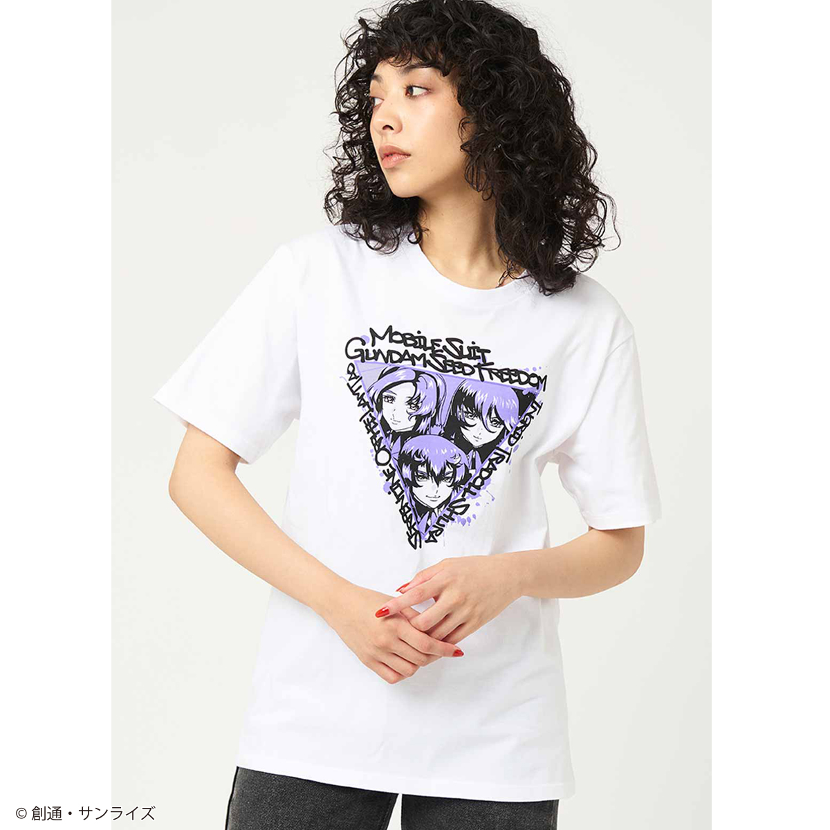 STRICT-G graniph『機動戦士ガンダムSEED FREEDOM』半袖Tシャツ ファウンデーション王国Tシャツ