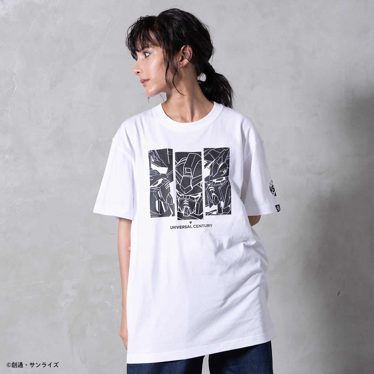 STRICT-G「ガンダムシリーズ」45周年Tシャツ ガンダム νガンダム ユニコーンガンダム柄