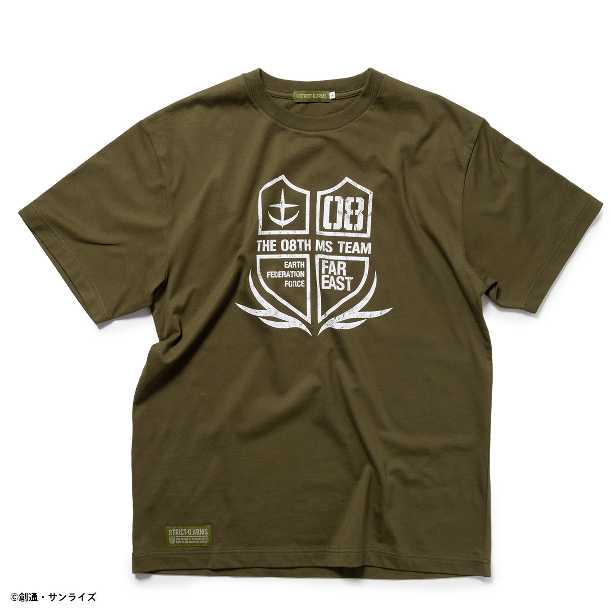 STRICT-G.ARMS『機動戦士ガンダム 第08MS小隊』Tシャツ エンブレムロゴ