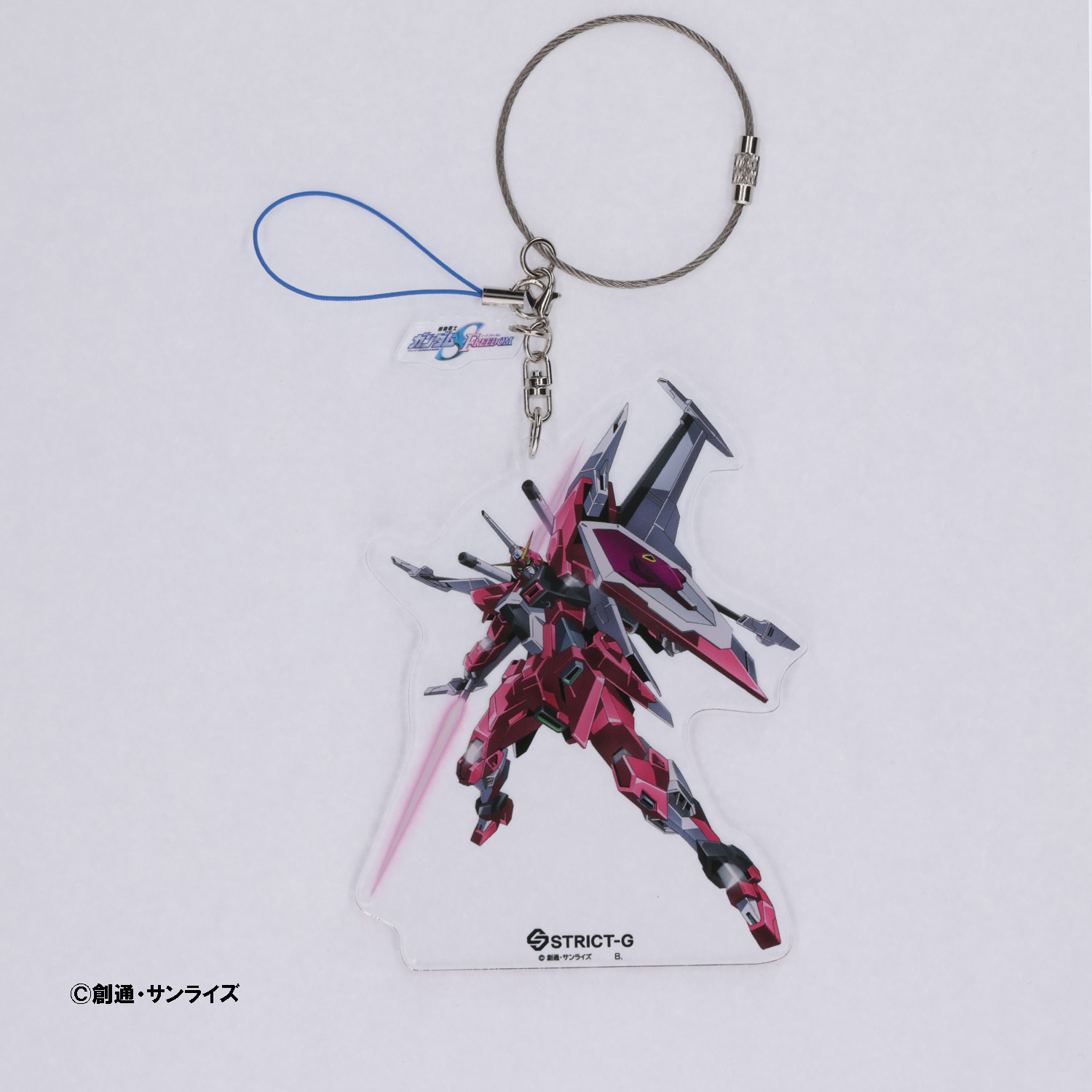 STRICT-G『機動戦士ガンダムSEED FREEDOM』アクリルキーホルダー インフィニットジャスティスガンダム弐式