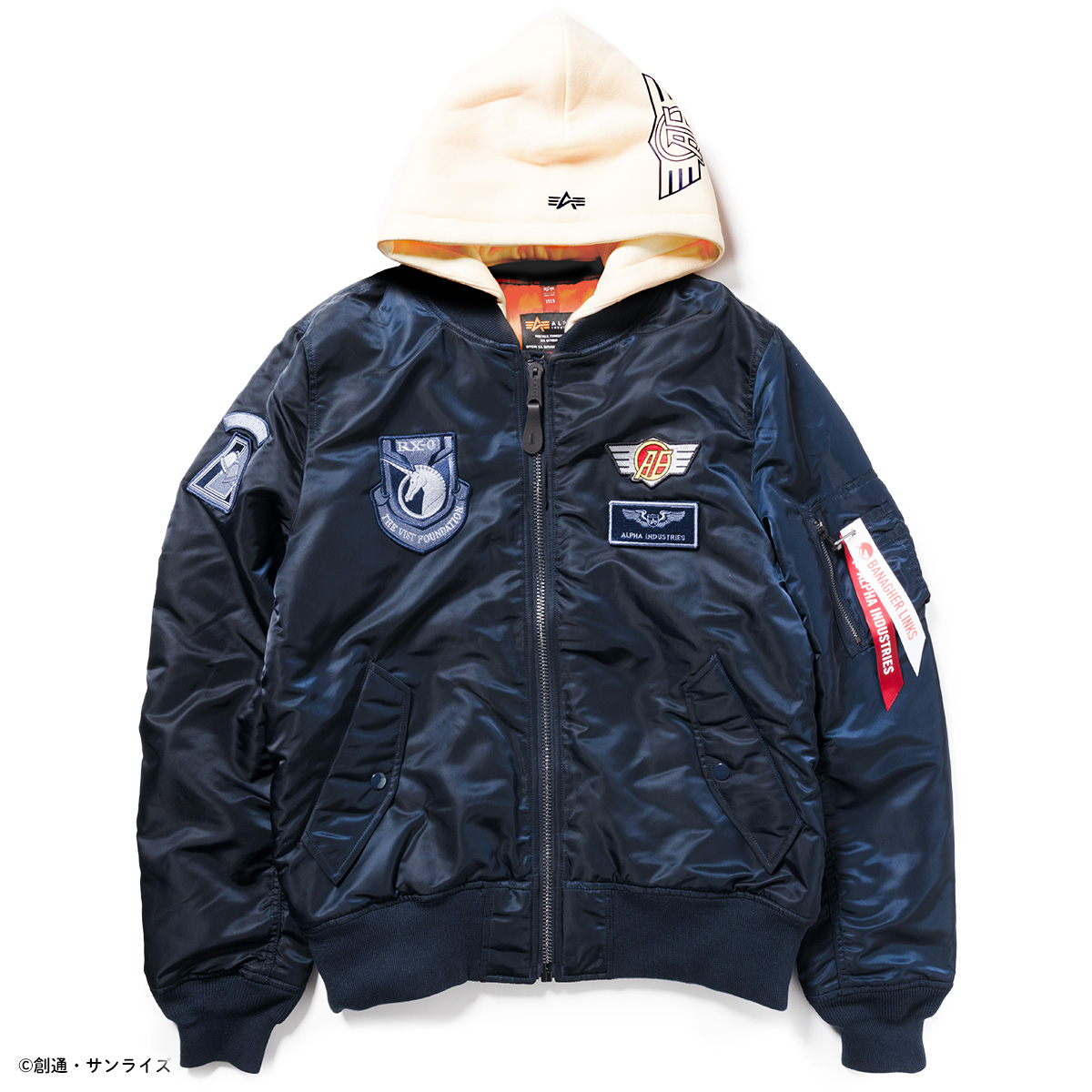 『機動戦士ガンダムUC』×ALPHA INDUSTRIES 2024年F/W２弾となる新作フライトジャケットが登場！アクリルスタンドプレゼントキャンペーンも！