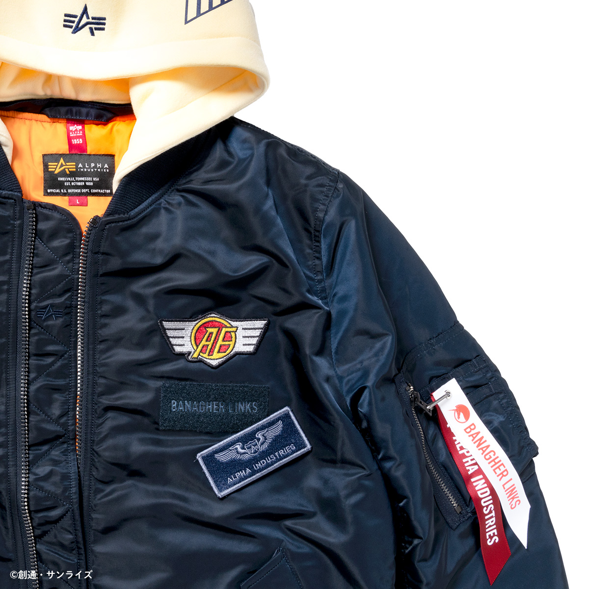 『機動戦士ガンダムUC』×ALPHA INDUSTRIES 2024年F/W２弾となる新作フライトジャケットが登場！アクリルスタンドプレゼントキャンペーンも！