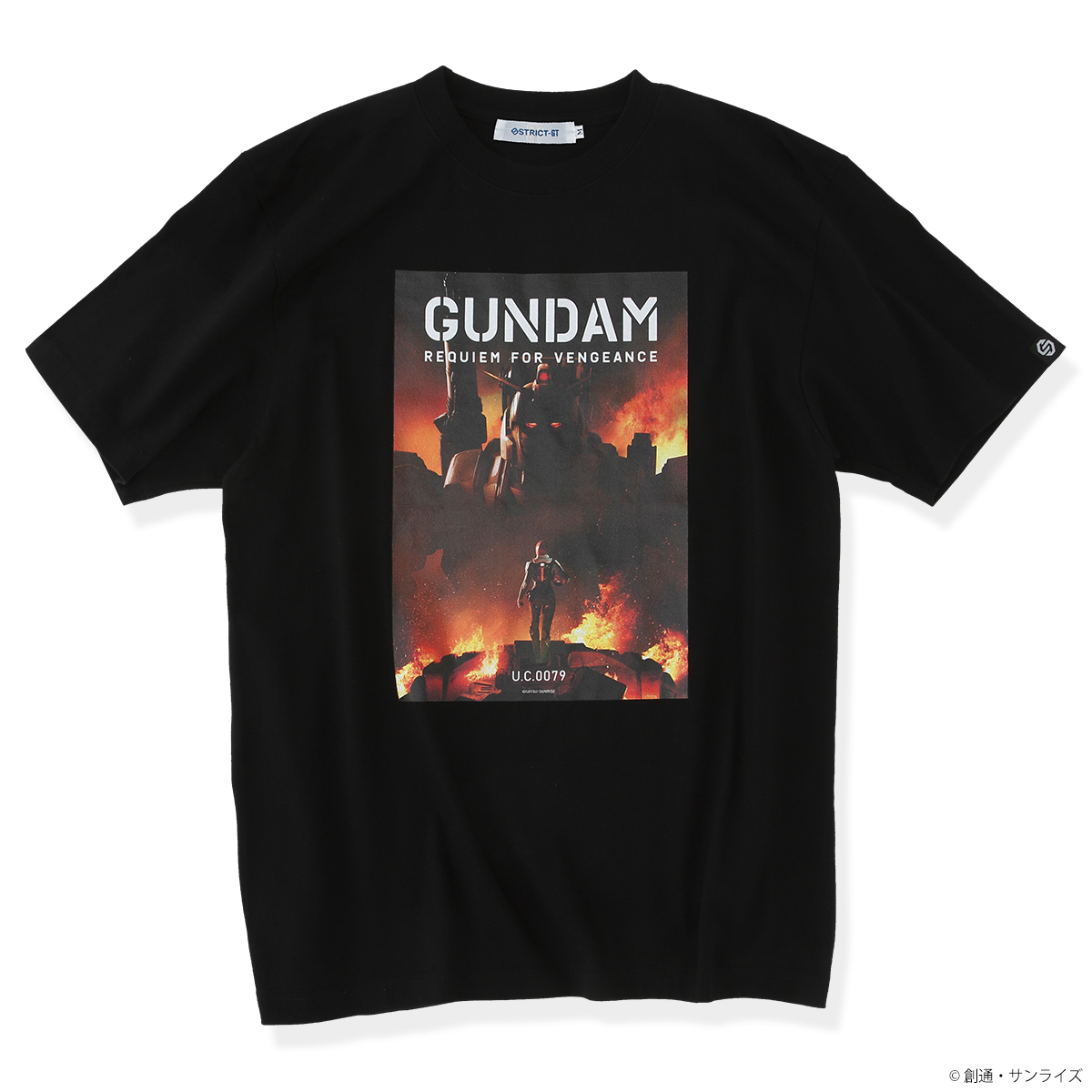 STRICT-G『機動戦士ガンダム 復讐のレクイエム』Tシャツ ティザービジュアル柄