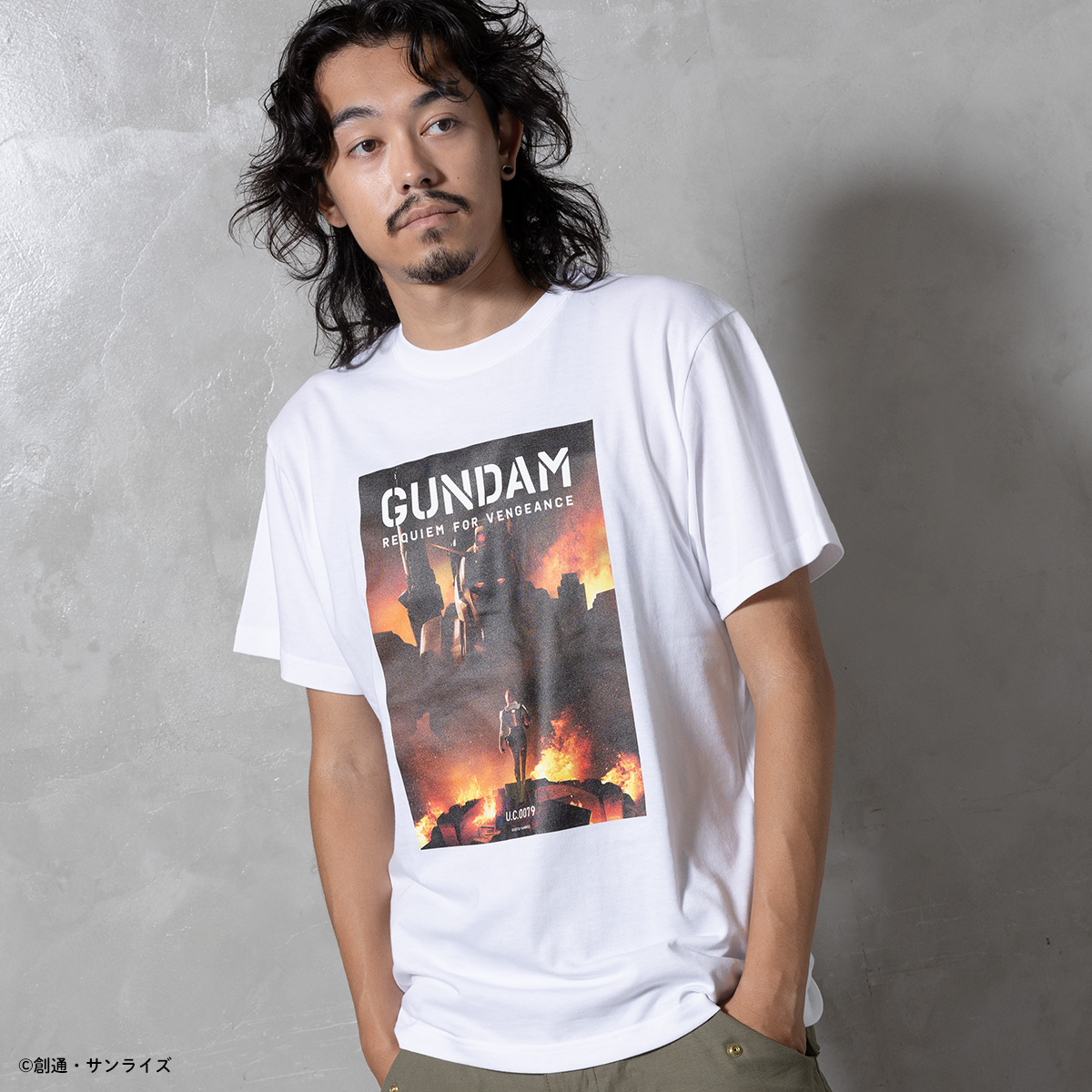 STRICT-G『機動戦士ガンダム 復讐のレクイエム』Tシャツ ティザービジュアル柄