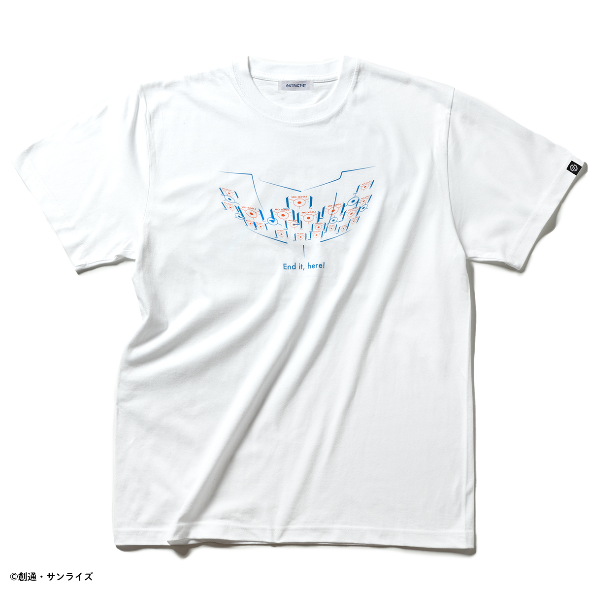 STRICT-G『機動戦士ガンダムSEED FREEDOM』Tシャツ キラ・ヤマトターゲット柄