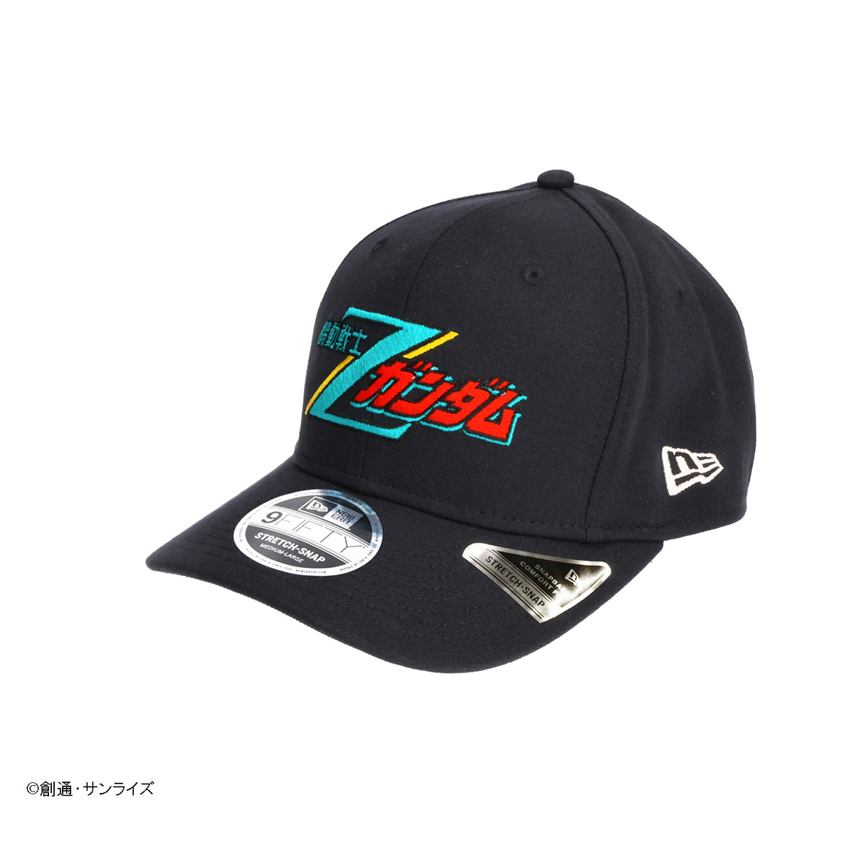 STRICT-G NEW ERA(R)『機動戦士Zガンダム』 9FIFTY Stretch Snap Cap タイトルロゴ