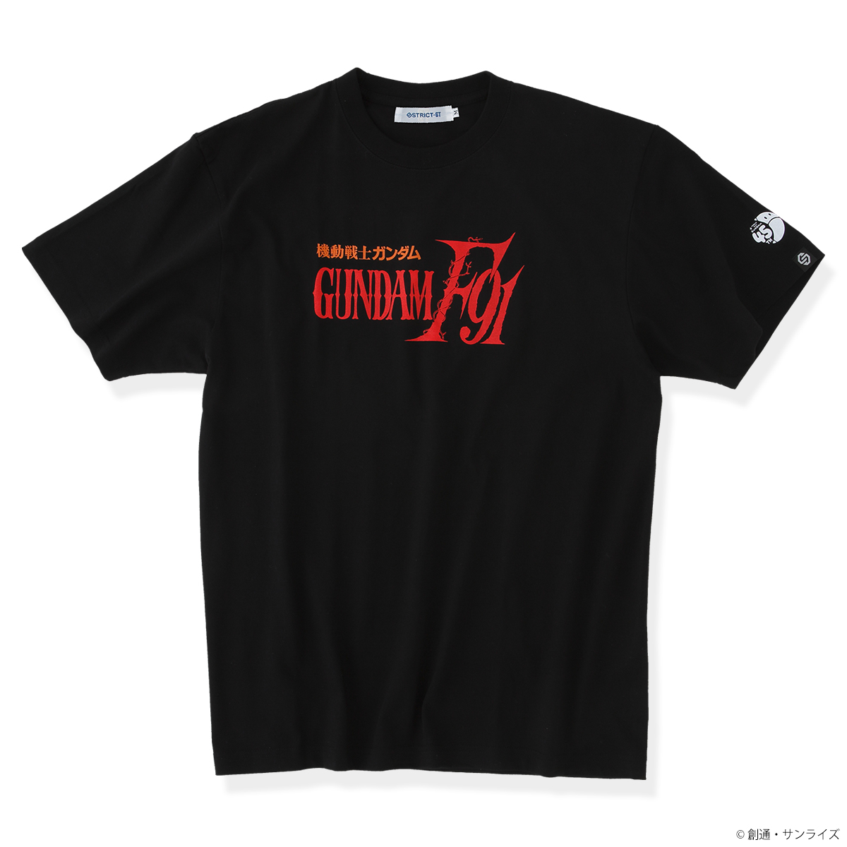 STRICT-G『機動戦士ガンダムF91』タイトルロゴTシャツ