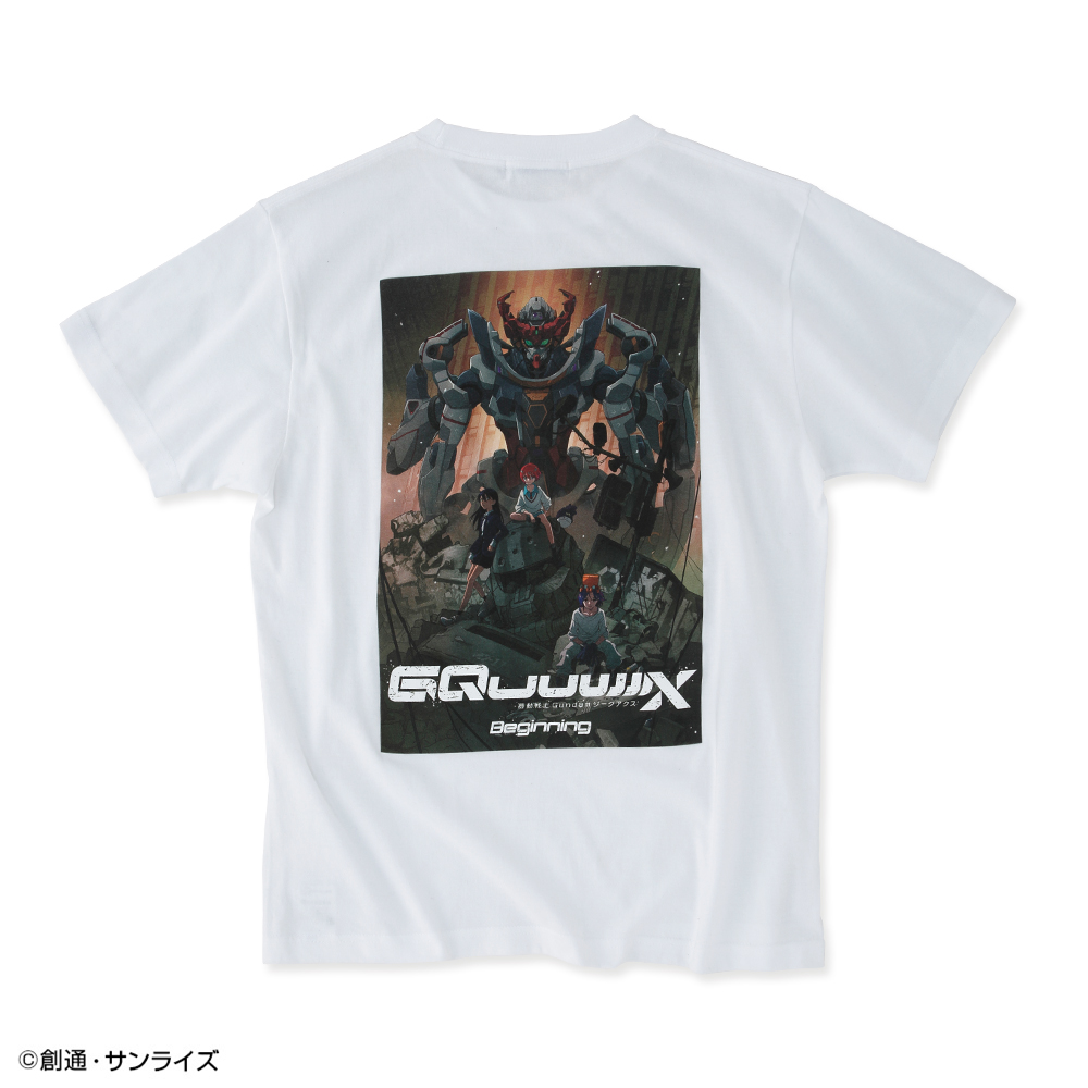 STRICT-G『機動戦士Gundam GQuuuuuuX』キービジュアル Tシャツ