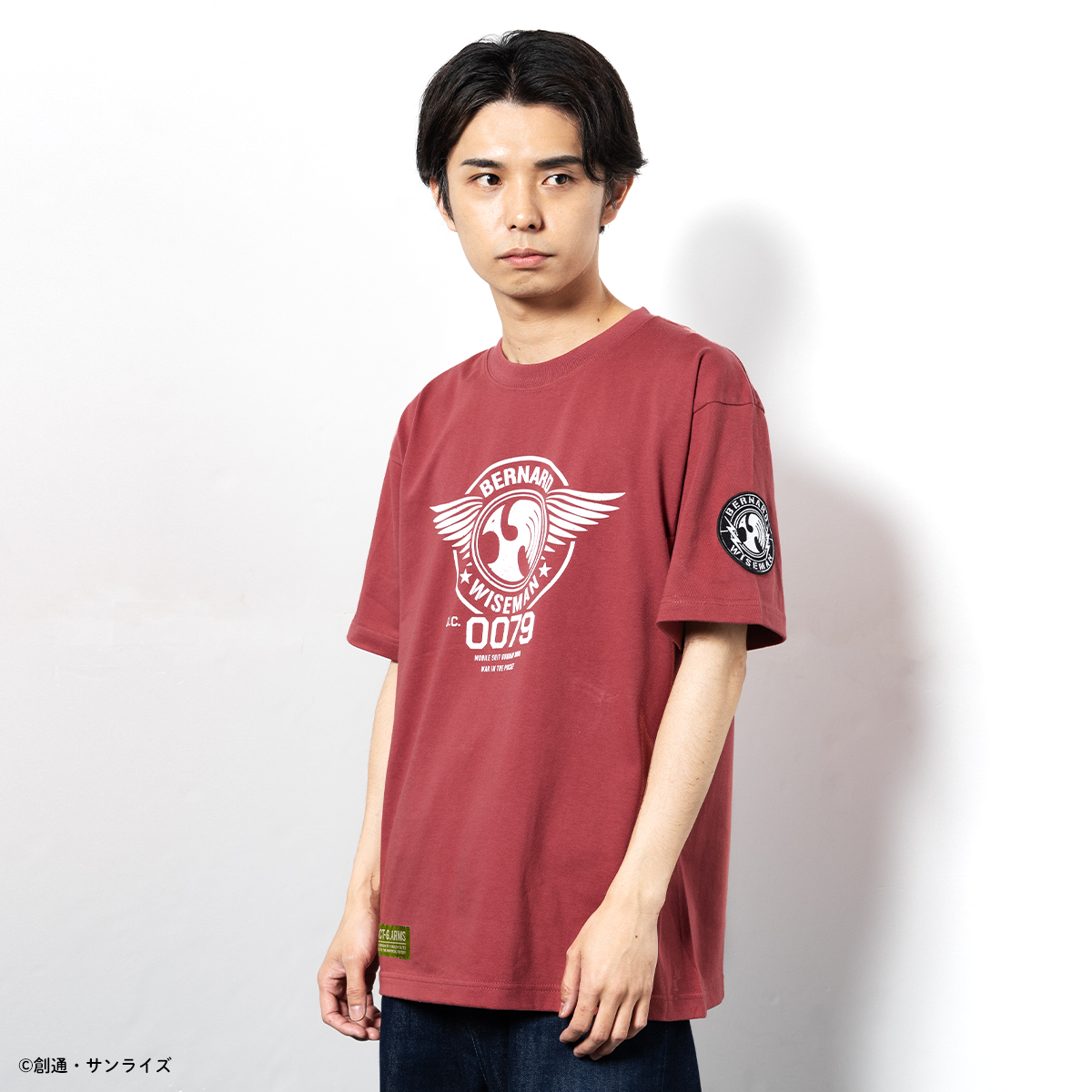 STRICT-G.ARMS『機動戦士ガンダム0080 ポケットの中の戦争』ワッペン付Tシャツ バーナード・ワイズマン