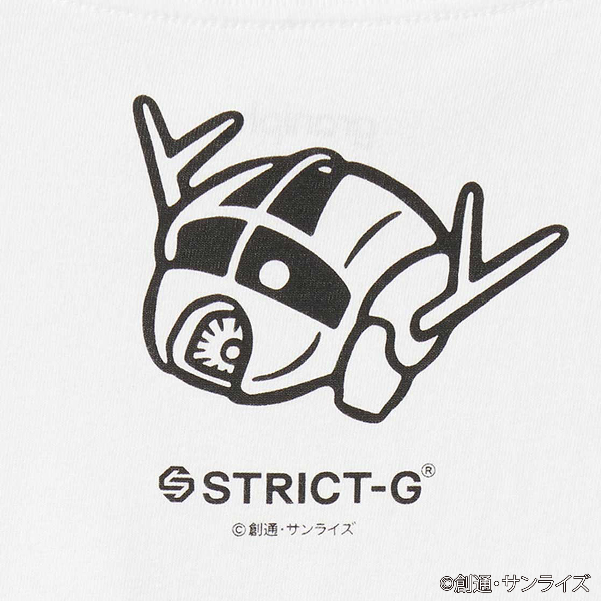 STRICT-G graniph『機動戦士ガンダム』Tシャツ ラストシューティングベア