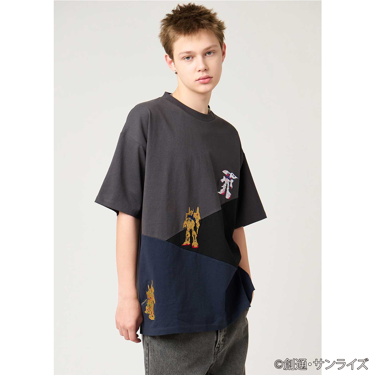 STRICT-G graniph『機動戦士Zガンダム』ビッグシルエットTシャツ 三勢力