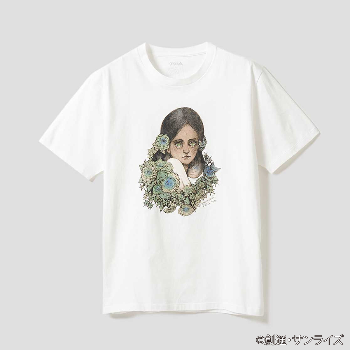 STRICT-G graniph『機動戦士ガンダム』 Tシャツ ララァ・スン drawn by ヒグチユウコ