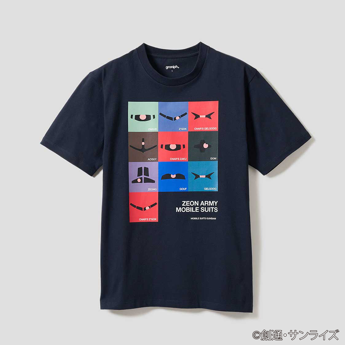 STRICT-G graniph『機動戦士ガンダム』Tシャツ ZEON ARMY MOBILE SUIT