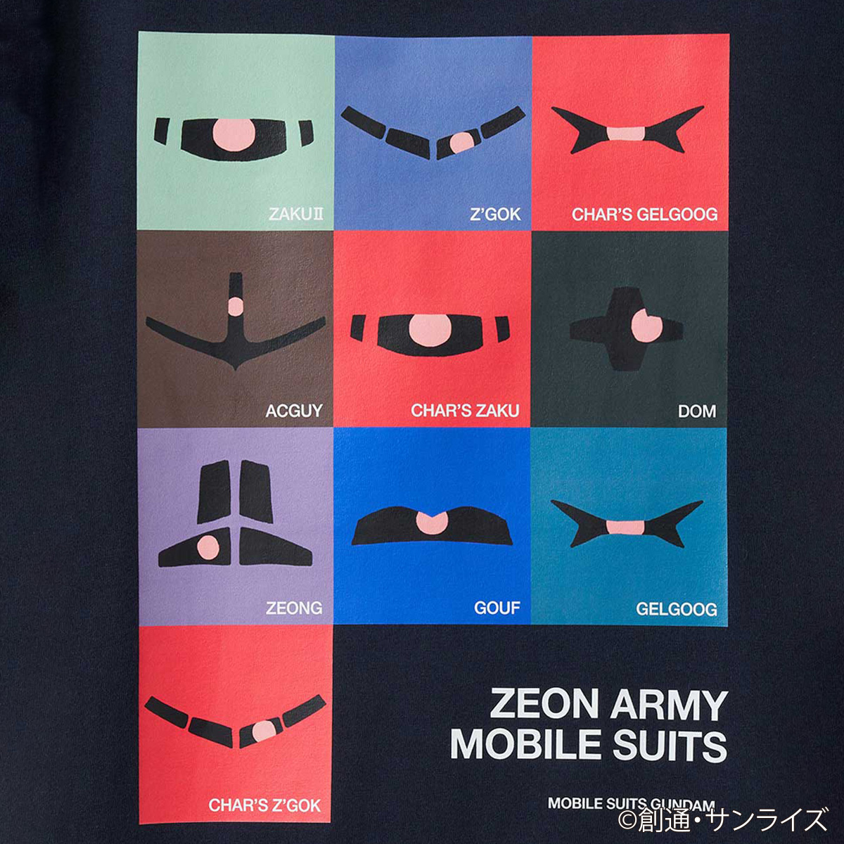 STRICT-G graniph『機動戦士ガンダム』Tシャツ ZEON ARMY MOBILE SUIT