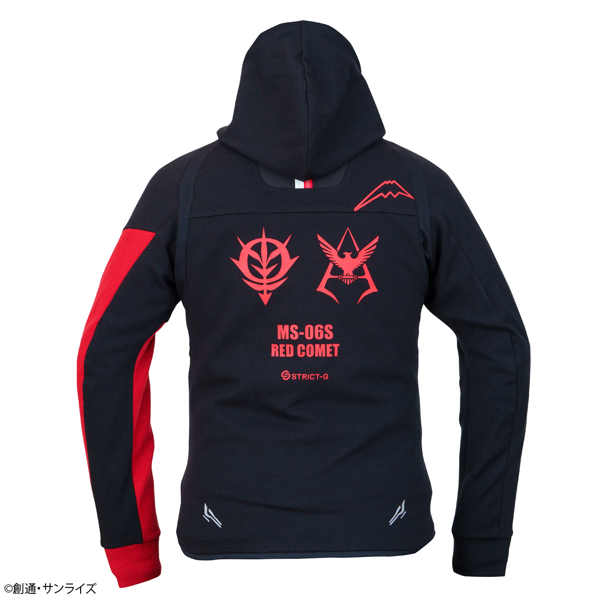 STRICT-G KUSHITANI『機動戦士ガンダム』REBRO HOODIE RED COMET