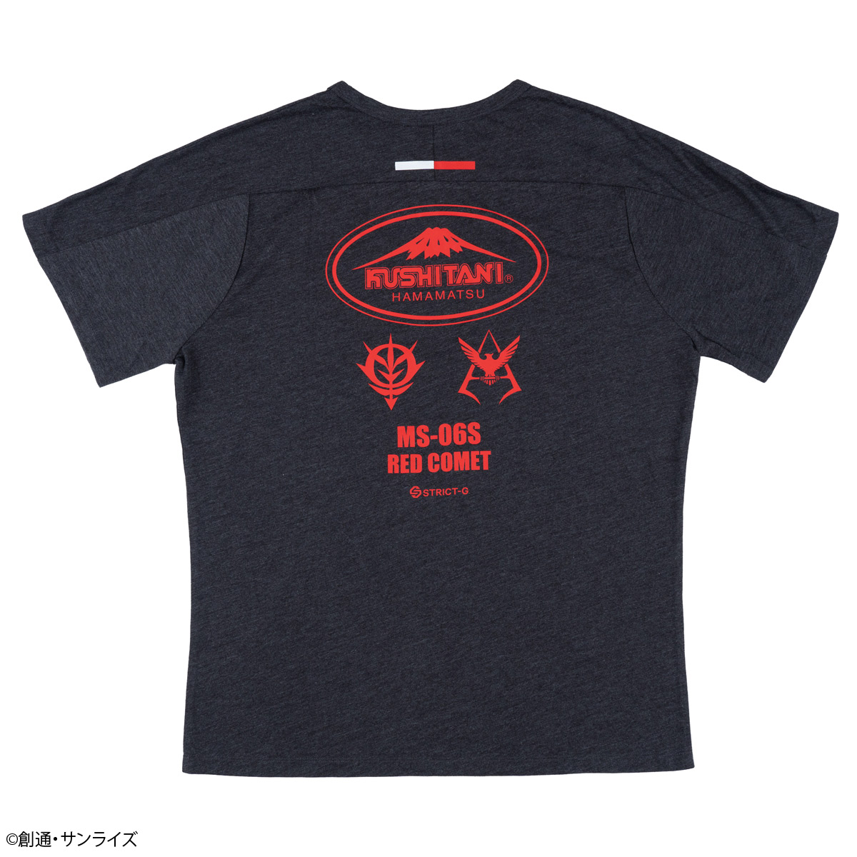 STRICT-G KUSHITANI『機動戦士ガンダム』フローTシャツ RED COMET