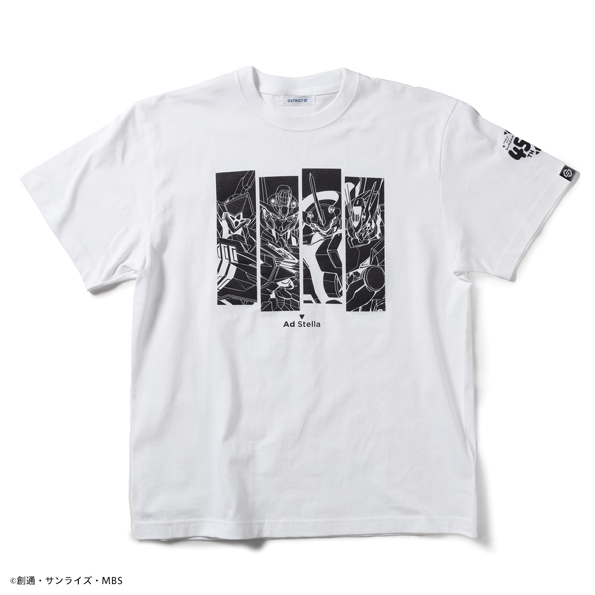 STRICT-G『機動戦士ガンダム 水星の魔女』Tシャツ45周年 MS柄